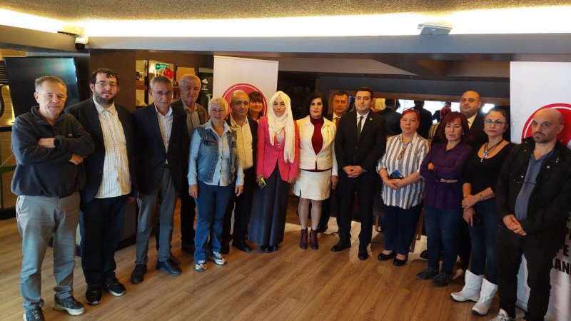 MHP MALTEPE'NİN İLK BULUŞMASI BASINLA OLDU