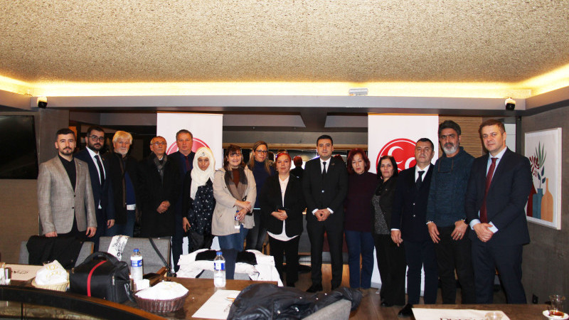 MHP Maltepe İlçe Başkanlığı Gazetecilerle Bir Araya Geldi