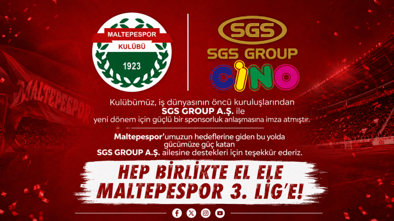 Maltepespor’dan Önemli Sponsorluk Anlaşması