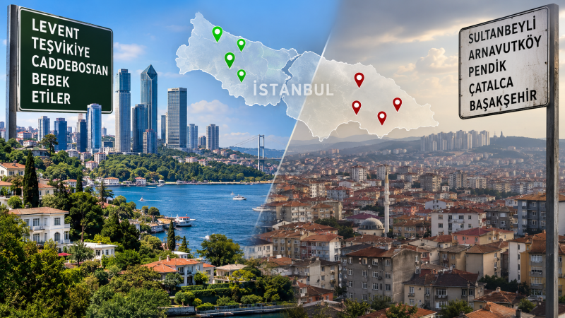 İstanbul’un yaşam kalitesi haritası belli oldu. 