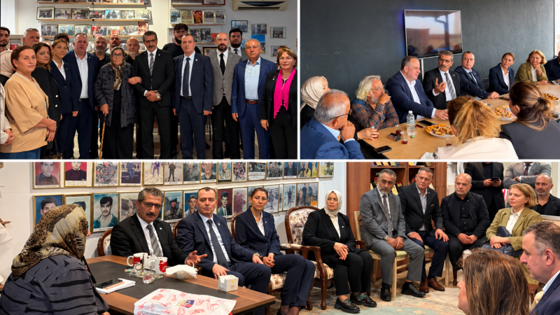 İYİ PARTİ’DEN ŞEHİT ANALARI DERNEĞİ’NE ZİYARET