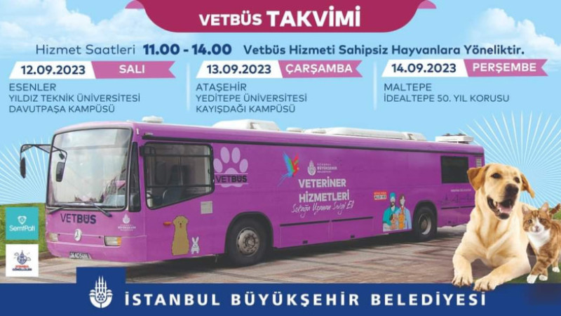VETBÜS 14 EYLÜL'DE MALTEPE'DE