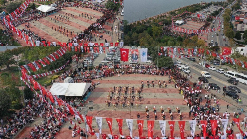 Cumhuriyetin 100’üncü Yılı Tuzla’da Coşkuyla Kutlandı