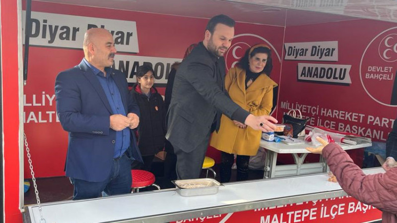 MHP MALTEPE MECLİS ÜYESİ A: ADAYI EMRE GÜN'DEN  ŞEHİTLERİMİZ İÇİN LOKMA DAĞITIMI 