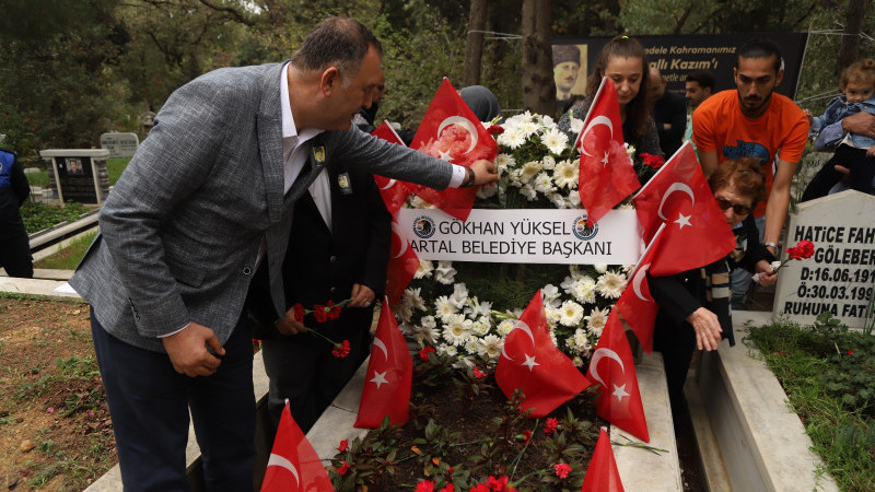 Kuvâ-yı Milliye Kahramanı Kartallı Kazım, Vefatının 63. Yılında Mezarı Başında Dualarla Anıldı