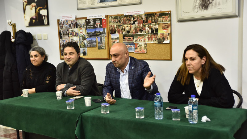 ALİ COŞKUN EVREN SİTESİNİ ZİYARET ETTİ