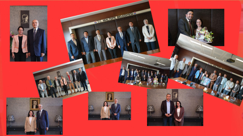 ESİN KÖYMEN'E TEBRİK ZIYARETLERİ SÜRÜYOR
