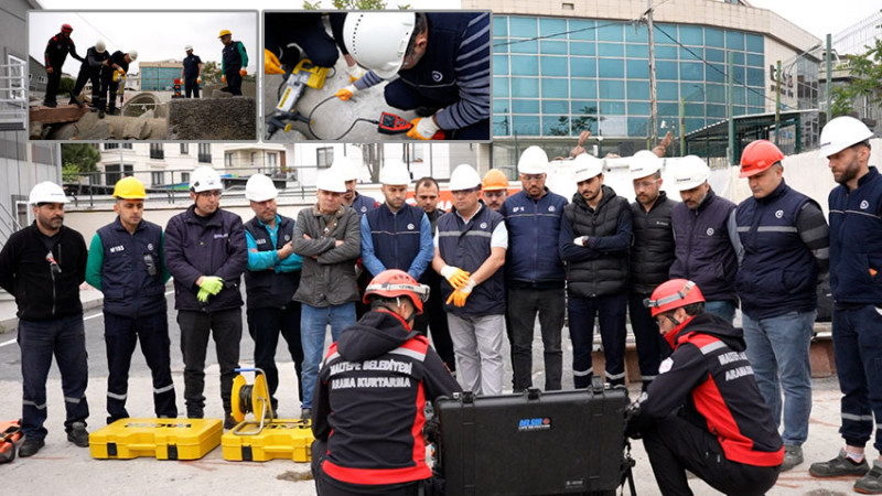 MALTEPE BELEDİYESİ'NDEN 2 BİN KİŞİYE ARAMA KURTARMA EĞİTİMİ