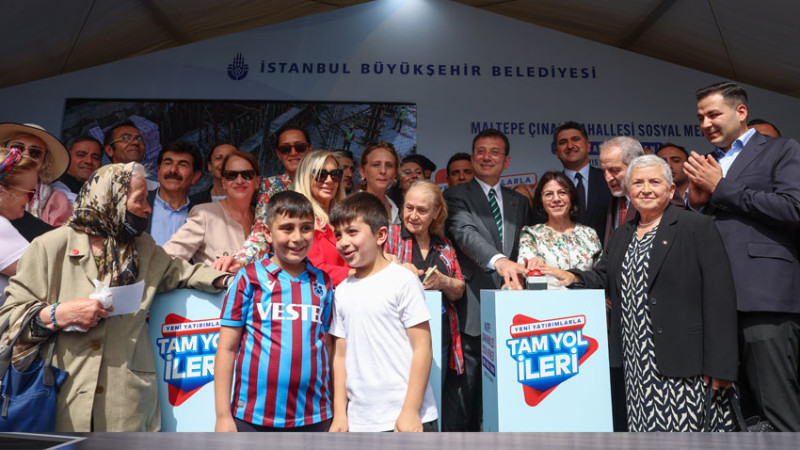 ÇINAR MAHALLESİ SOSYAL MERKEZİ  TEMELİ ATILDI