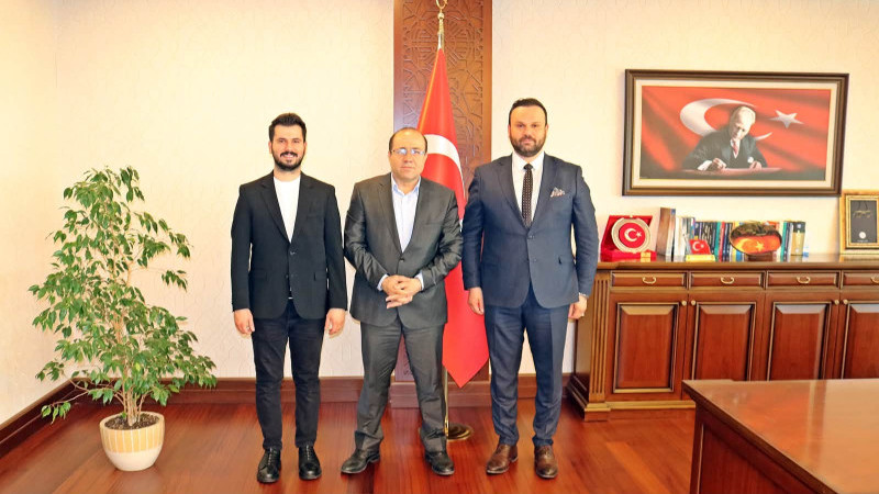 Emre Gün'den Maltepe Kaymakamı Dr. Mehmet Akçay'a Hayırlı Olsun Ziyareti